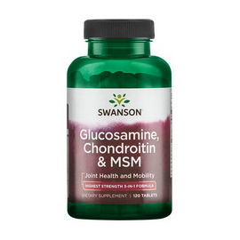 Glucosamine, Chondroitin & MSM (120 tabs)