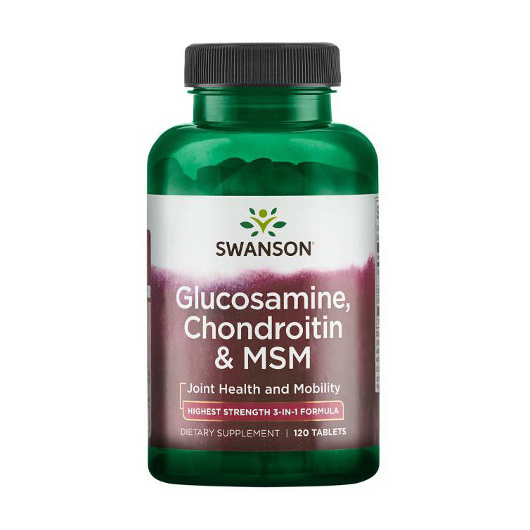 Glucosamine, Chondroitin & MSM (120 tabs) Glucosamine, Chondroitin & MSM (120 tabs)