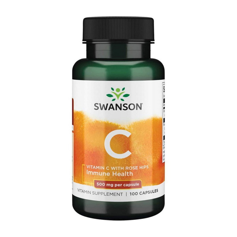 Vitamin C 500 mg with Rose Hips (100 caps) Vitamin C 500 mg with Rose Hips (100 caps)