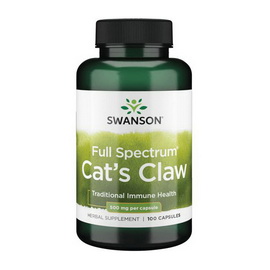 Full Spectrum Cat's Claw 500 mg (100 caps)