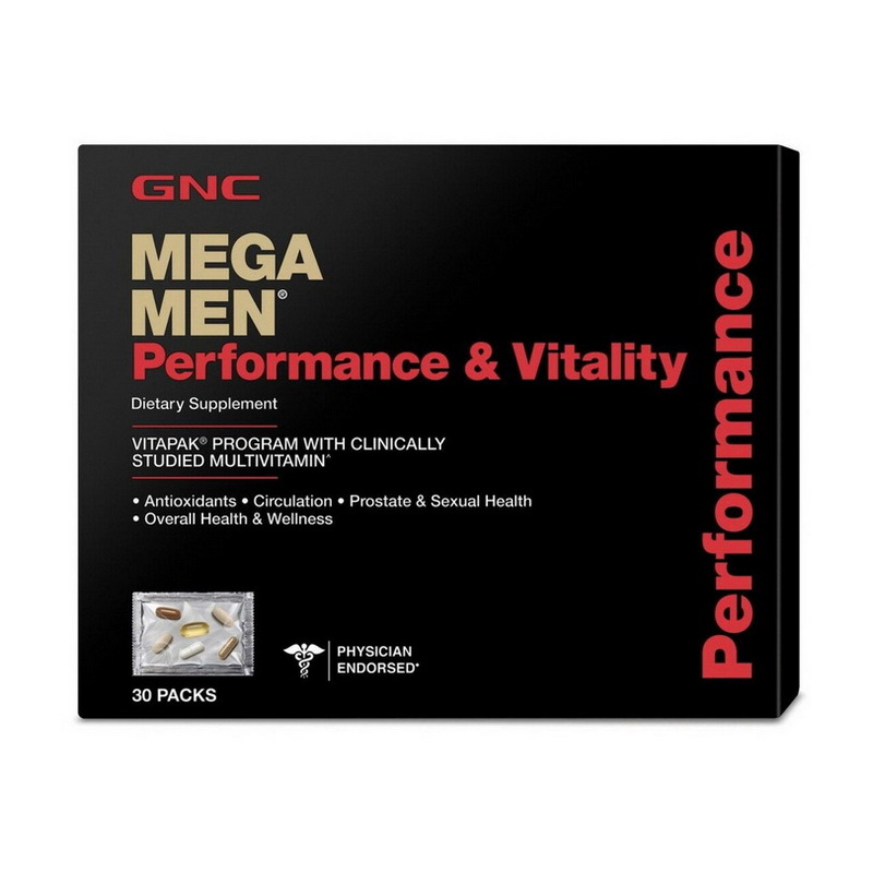 Mega Men Perfomance & Vitality (30 packs) Mega Men Perfomance & Vitality (30 packs)