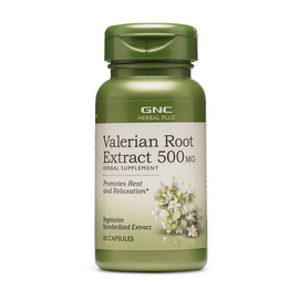 Valerian Root Extract 500 mg (50 caps)