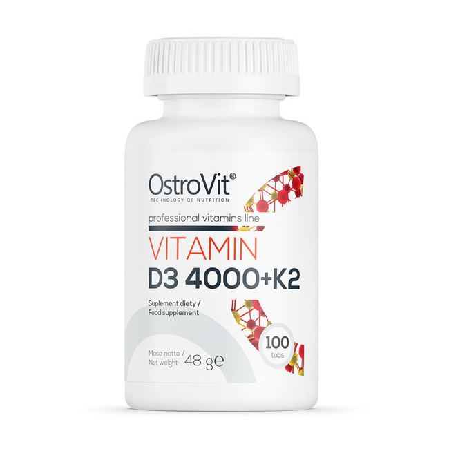 Vitamin D3 4000 + K2 (100 tabs) Vitamin D3 4000 + K2 (100 tabs)