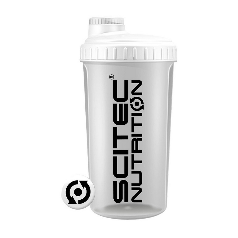 Shaker Scitec Nutrition Opaque White Lid (700 ml) Shaker Scitec Nutrition Opaque White Lid (700 ml)
