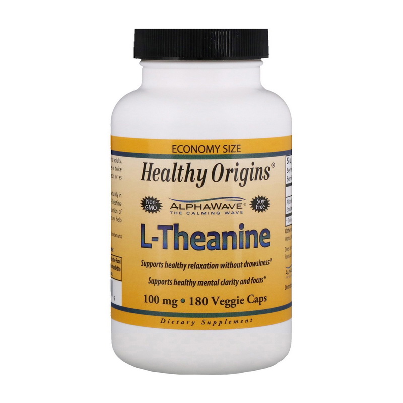 L-Theanine 100 mg (180 veg caps) L-Theanine 100 mg (180 veg caps)
