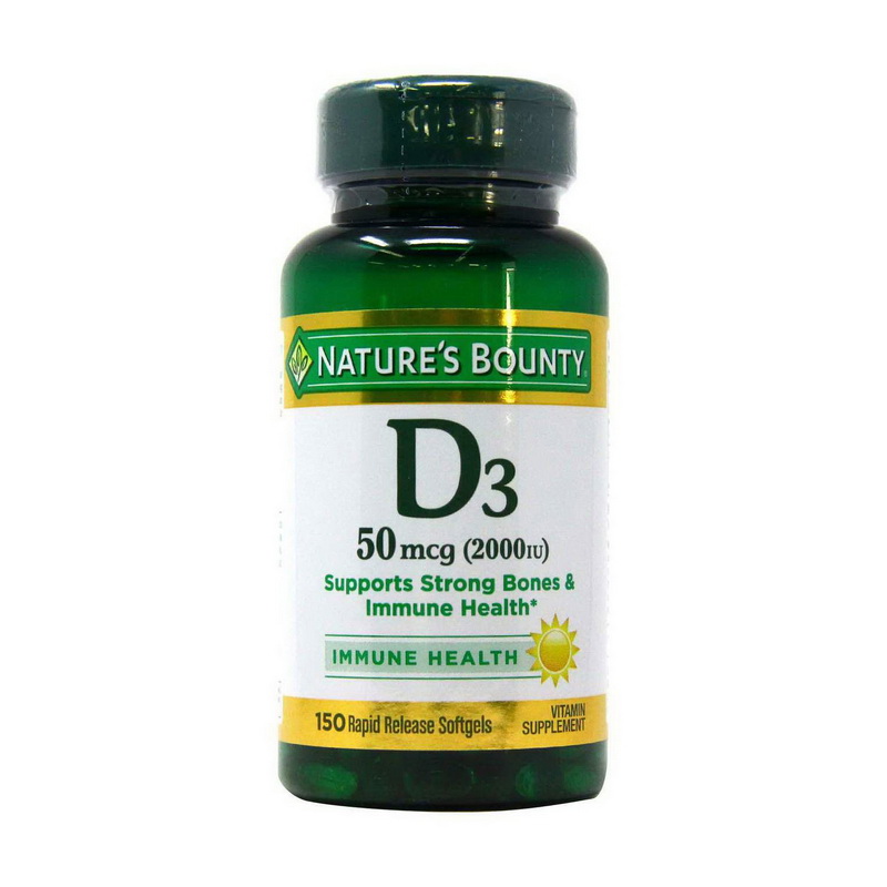 D3 50 mcg (2000 IU) (150 softgels) D3 50 mcg (2000 IU) (150 softgels)