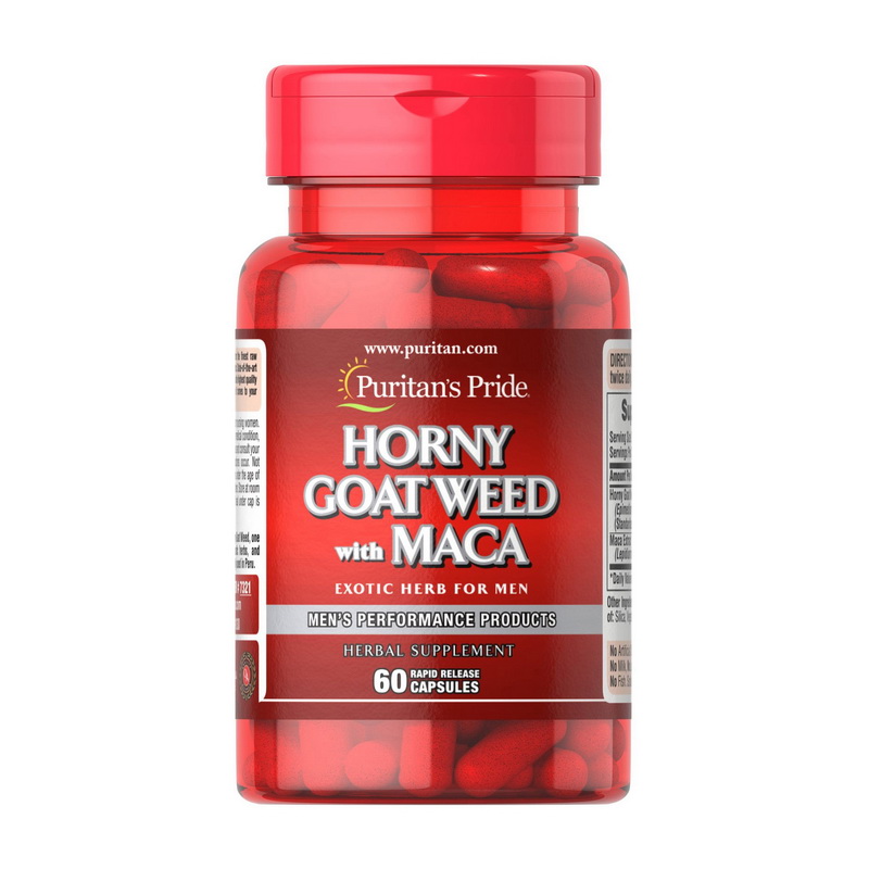 Horny Goat Weed with Maca 500 mg/75 mg(60 caps) Horny Goat Weed with Maca 500 mg/75 mg(60 caps)