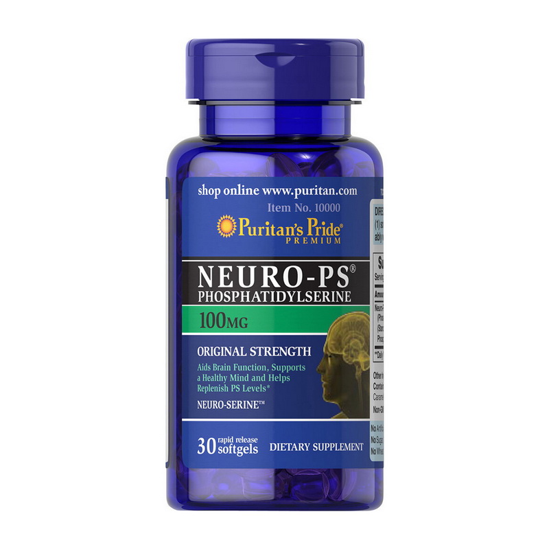 Neuro-PS Phosphatidylserine 100 mg (30 softgels) Neuro-PS Phosphatidylserine 100 mg (30 softgels)