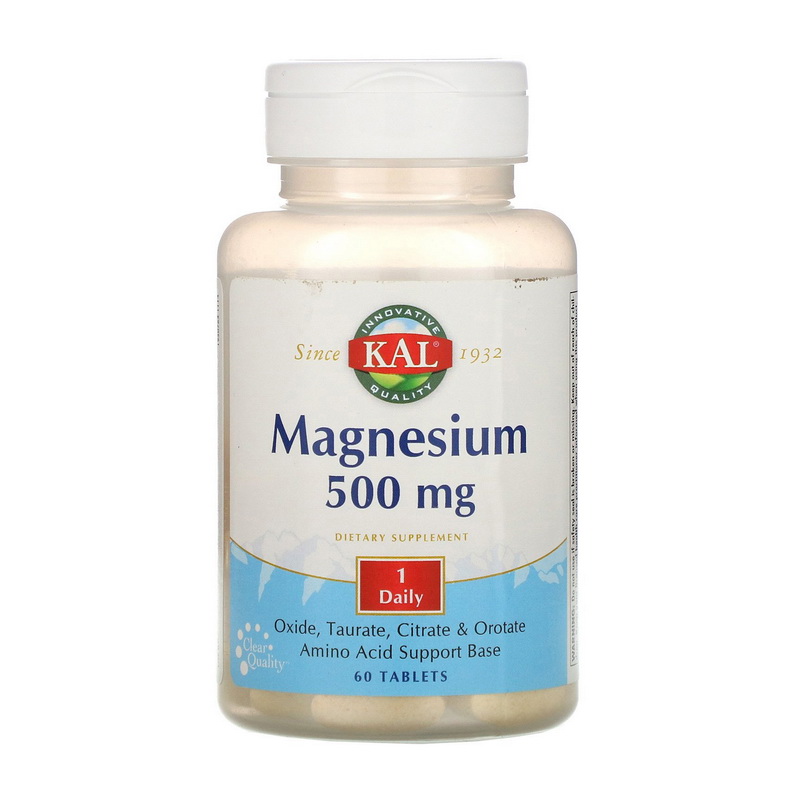 Magnesium 500 mg (60 tabs) Magnesium 500 mg (60 tabs)