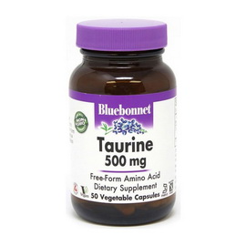 Taurine 500 mg (50 veg caps)