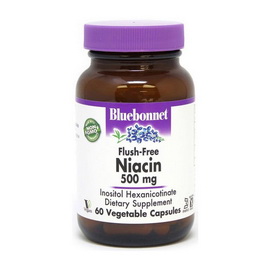 Niacin 500 mg Flush-Free (60 veg caps)