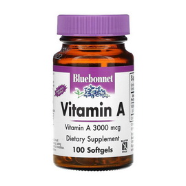 Vitamin A 3000 mcg (100 softgels)