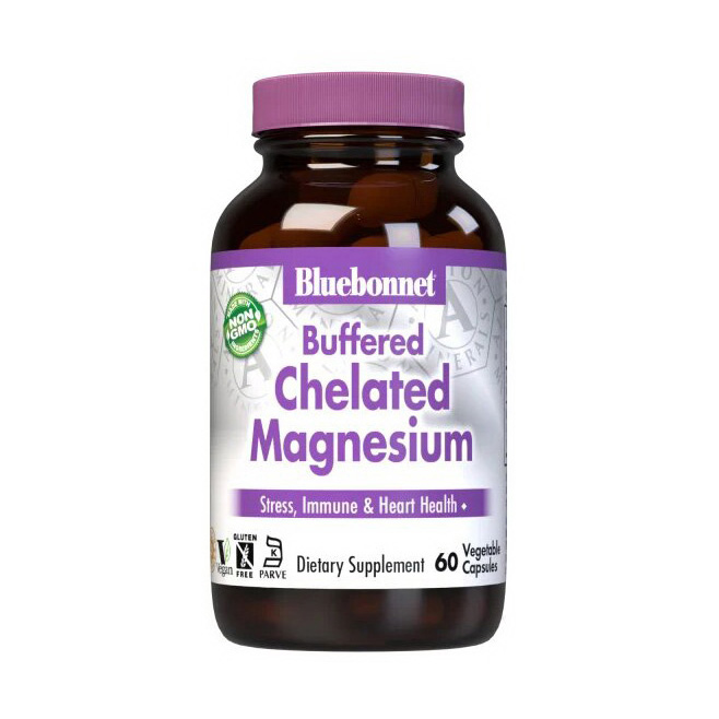 Buffered Chelated Magnesium 200 mg (60 veg caps) Buffered Chelated Magnesium 200 mg (60 veg caps)