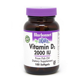 Vitamin D3 2000 IU (50 mcg) (100 softgels)