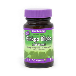 Ginkgo Biloba Leaf Extract (30 veg caps)