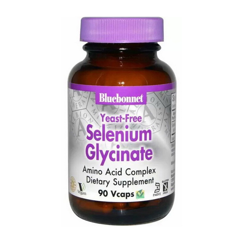Selenium Glycinate Yeast-Free (90 veg caps) Selenium Glycinate Yeast-Free (90 veg caps)