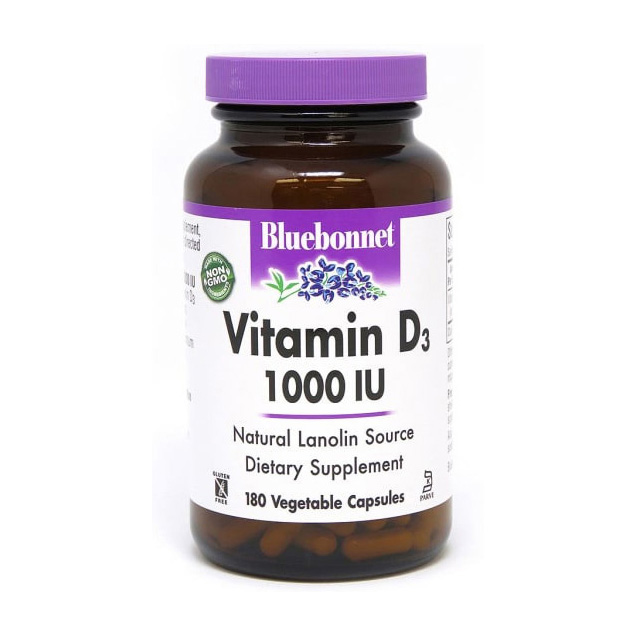 Vitamin D3 1000 IU (25 mcg) (180 veg caps) Vitamin D3 1000 IU (25 mcg) (180 veg caps)