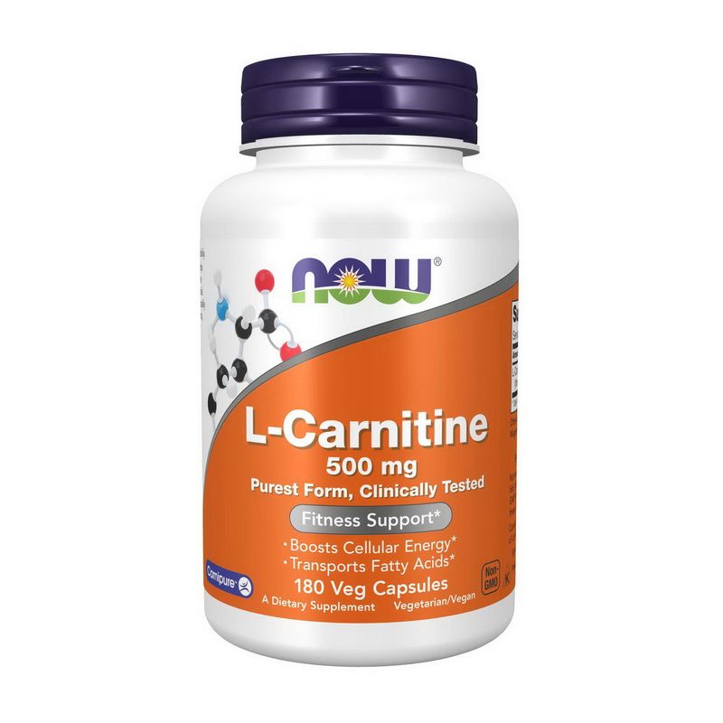 L-Carnitine 500 mg (180 veg caps) L-Carnitine 500 mg (180 veg caps)