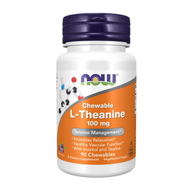 L-Theanine 100 mg Chewable (90 chew tabs)