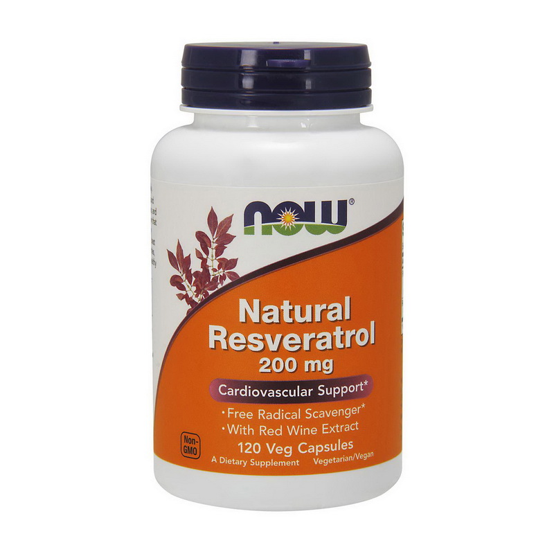 Natural Resveratrol 200 mg (120 veg caps) Natural Resveratrol 200 mg (120 veg caps)
