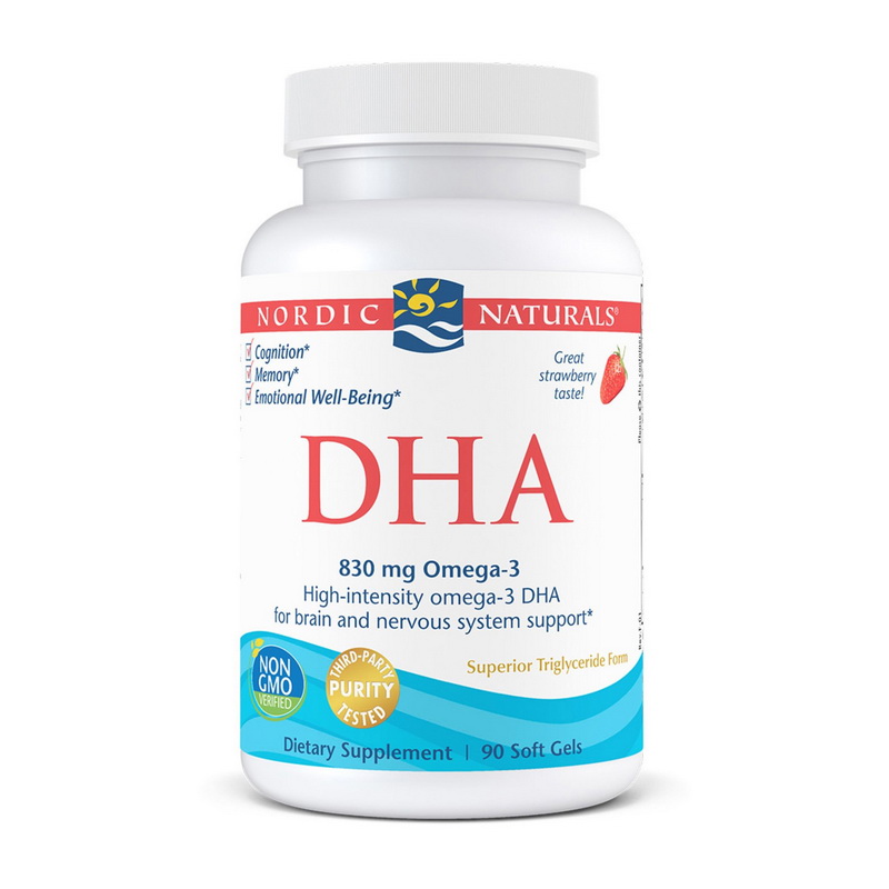 DHA 830 mg Omega-3 (90 softgels) DHA 830 mg Omega-3 (90 softgels)