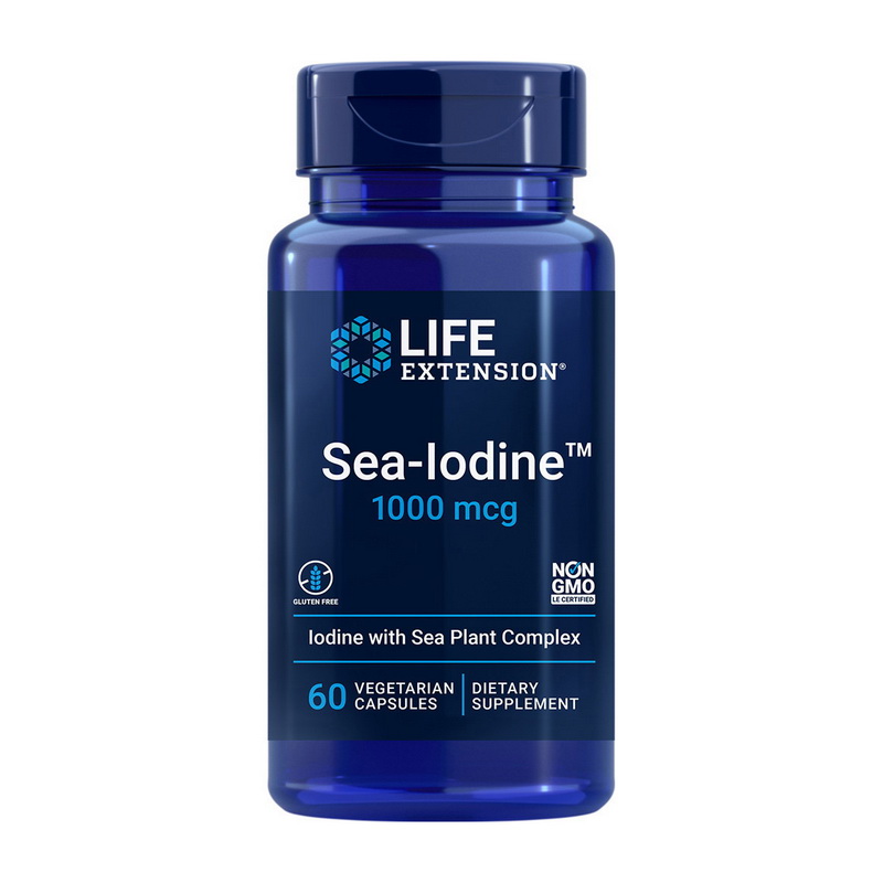 Sea - Iodine 1000 mcg (60 veg caps) Sea - Iodine 1000 mcg (60 veg caps)