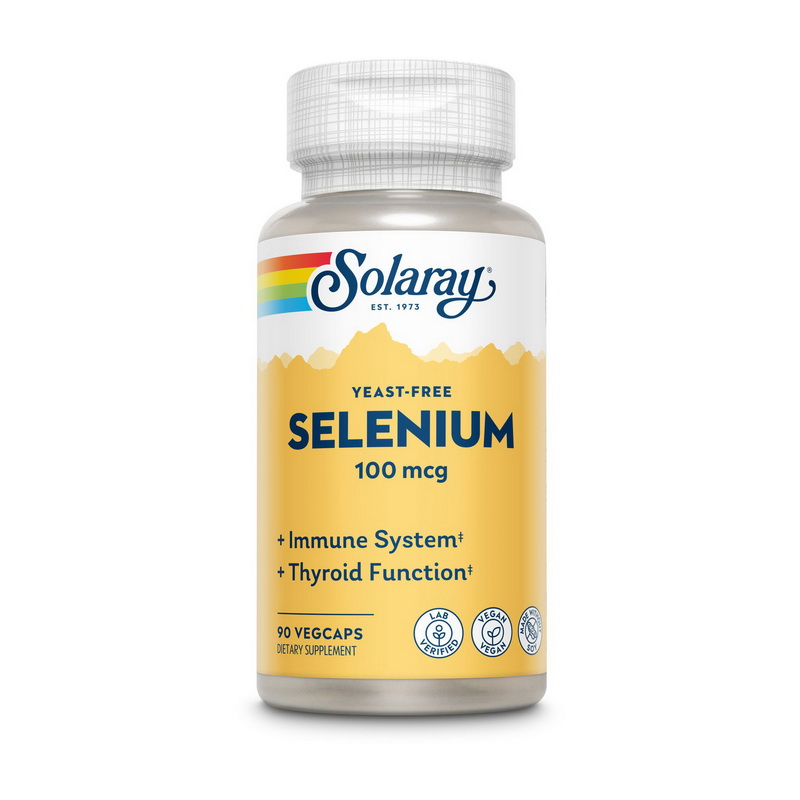 Selenium 100 mcg Yeast-Free (90 veg caps) Selenium 100 mcg Yeast-Free (90 veg caps)