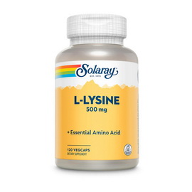 L-Lysine 500 mg (120 veg caps)