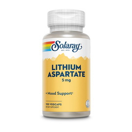 Lithium Aspartate 5 mg (100 veg caps)