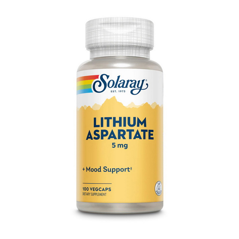 Lithium Aspartate 5 mg (100 veg caps) Lithium Aspartate 5 mg (100 veg caps)