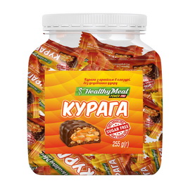 Цукерки Healthy Meal курага з арахісом в глазурі (255 g)