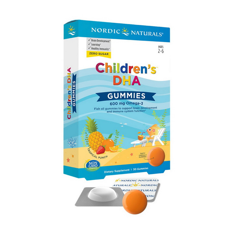 Children's DHA 600 mg Omega-3 (30 gummies) Children's DHA 600 mg Omega-3 (30 gummies)