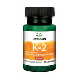 K2 100 mcg (30 softgels)