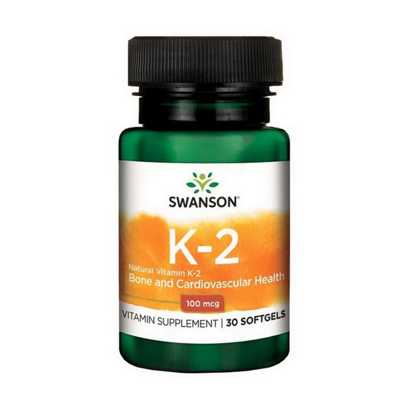 K2 100 mcg (30 softgels) K2 100 mcg (30 softgels)