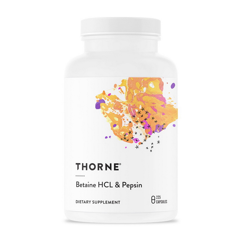 Betaine HCL & Pepsin (225 caps) Betaine HCL & Pepsin (225 caps)