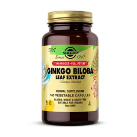Ginkgo Biloba Leaf Extract (180 veg caps)