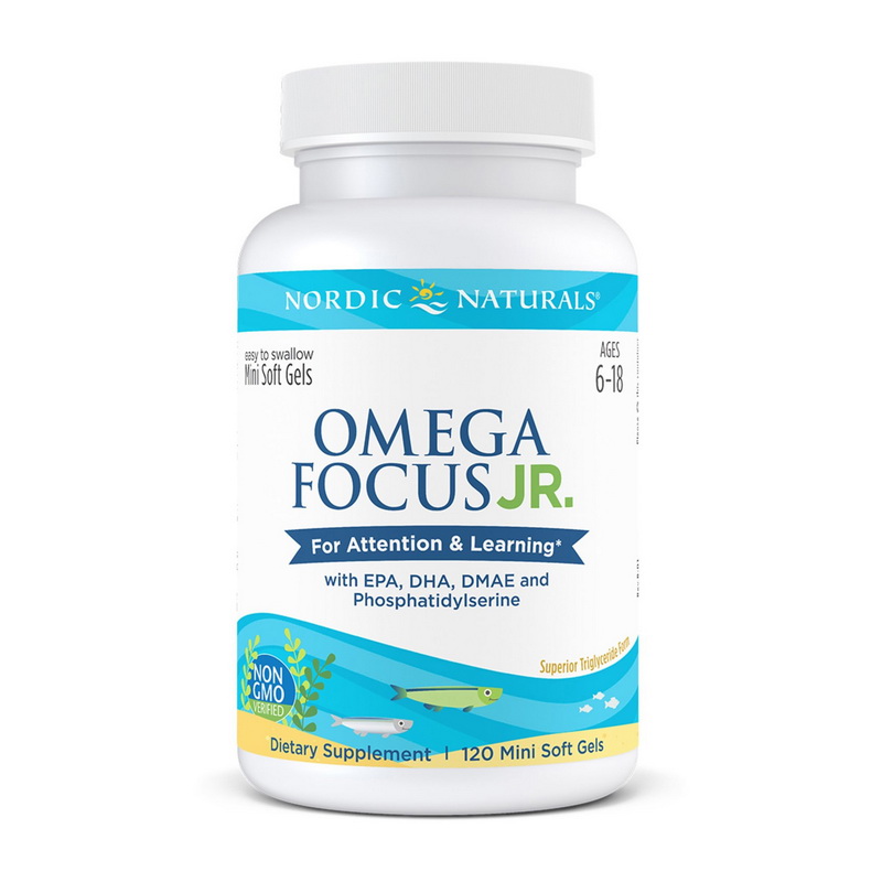 Omega Focus Junior (120 mini softgels) Omega Focus Junior (120 mini softgels)