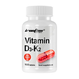 Vitamin D3 + K2 (100 tabs)