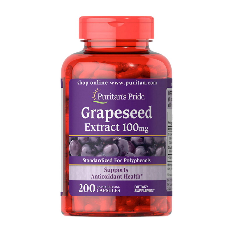 Grapeseed Extract 100 mg (200 caps) Grapeseed Extract 100 mg (200 caps)