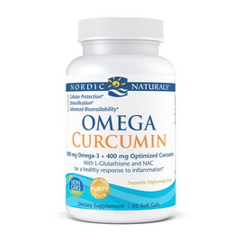 Omega Curcumin 1000 mg Omega-3 + Curcumin (60 softgels)