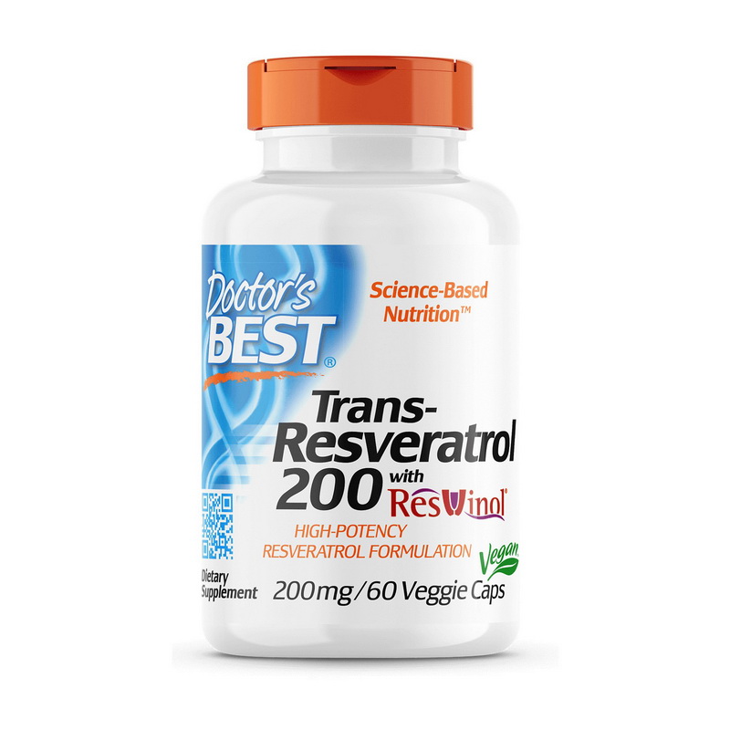 Trans-Resveratrol 200 mg with Reswinol (60 veg caps) Trans-Resveratrol 200 mg with Reswinol (60 veg caps)
