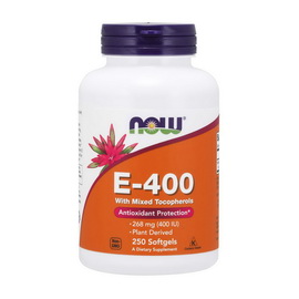 E-400 with Mixed Tocopheryl (250 softgels)