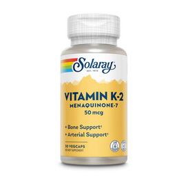 Vitamin K-2 50 mcg (Menaquinone-7) (30 veg caps)