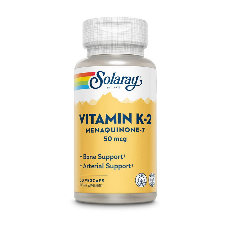 Vitamin K-2 50 mcg (Menaquinone-7) (30 veg caps) Vitamin K-2 50 mcg (Menaquinone-7) (30 veg caps)