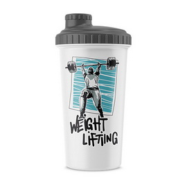 Shaker Weight Lifting White (700 ml)