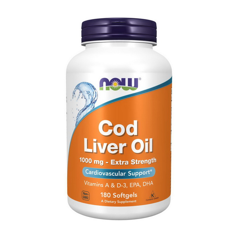 Cod Liver Oil 1000 mg (180 softgels) Cod Liver Oil 1000 mg (180 softgels)