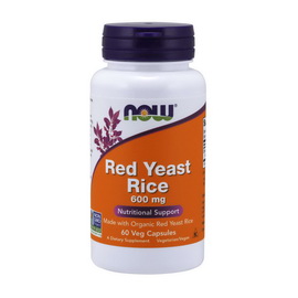 Red Yeast Rice 600 mg (60 veg caps)