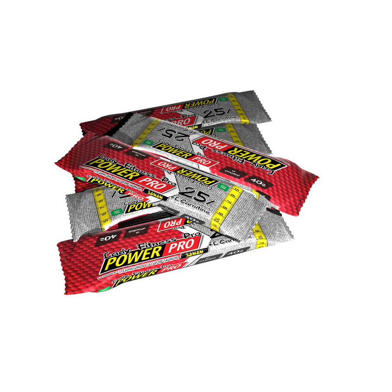 Батончик Lady Fitness Pro 25% (банан, 40 g) Батончик Lady Fitness Pro 25% (банан, 40 g)