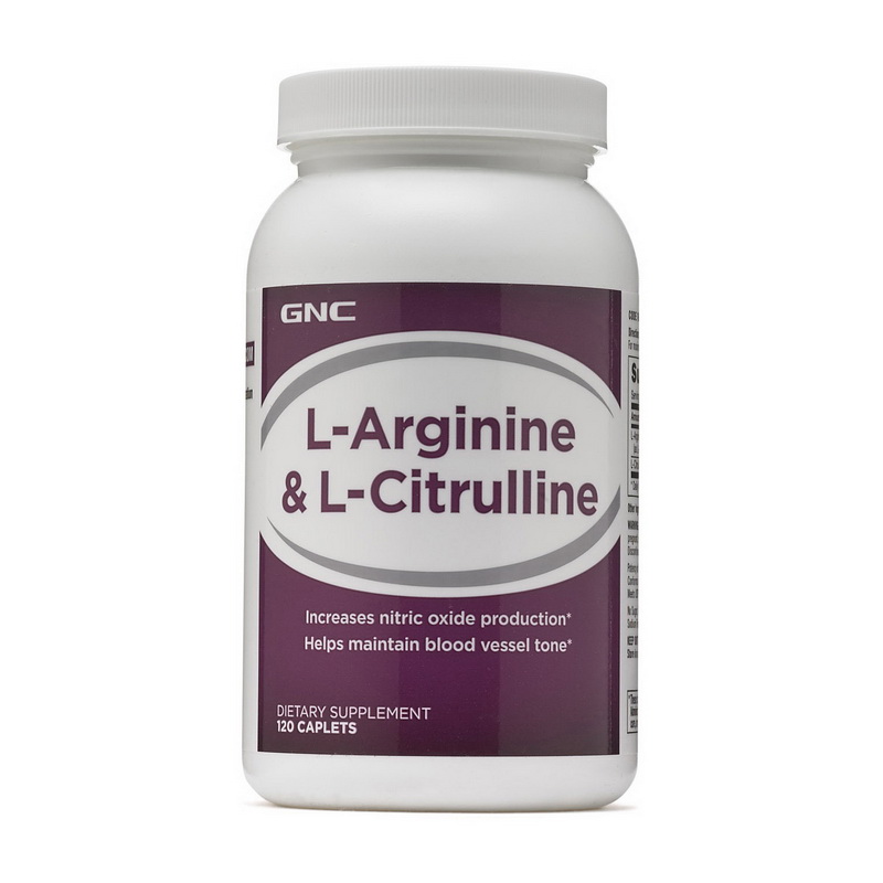 L-Arginine & L-Citrulline (120 caplets) L-Arginine & L-Citrulline (120 caplets)