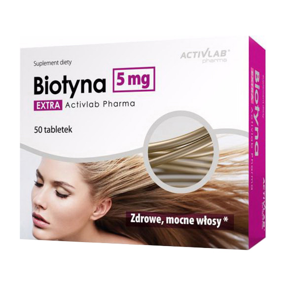 Biotyna Extra 5 mg (50 tabs) Biotyna Extra 5 mg (50 tabs)